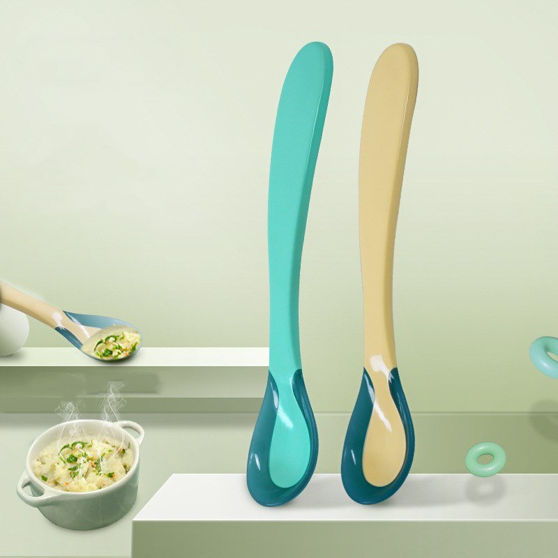 Baby Food Spoon Anti Scalding Baby Food Spoon Stem - Eshtree