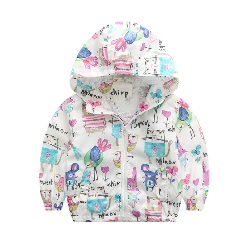 Baby girl cartoon hoodie - Eshtree