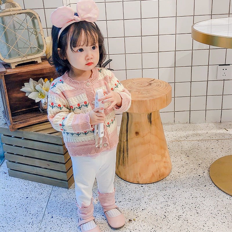 Baby girl knitted jacket - Eshtree