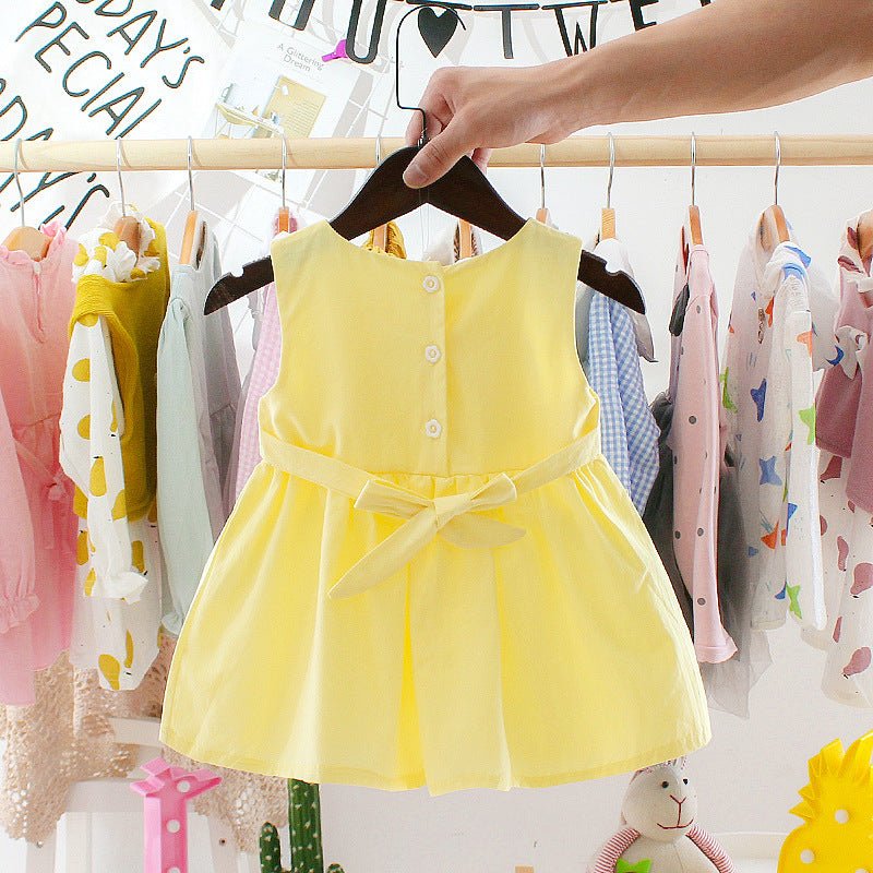 Baby Girl Summer Dress 1 - 3 Years Old Suspender Baby Skirt Girl Dress - Eshtree