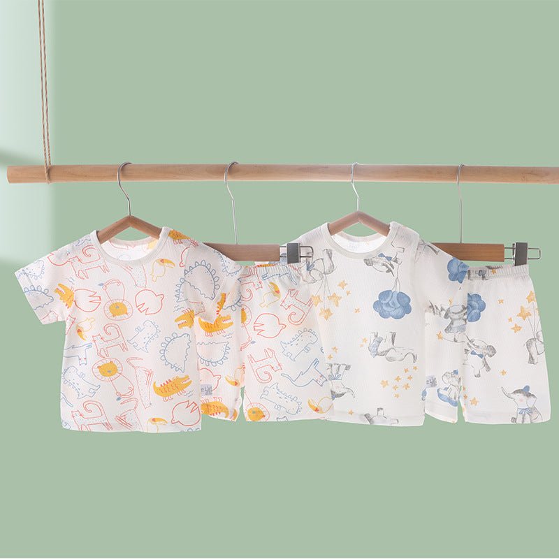 Baby Homewear Pajamas Pure Cotton Thin - Eshtree