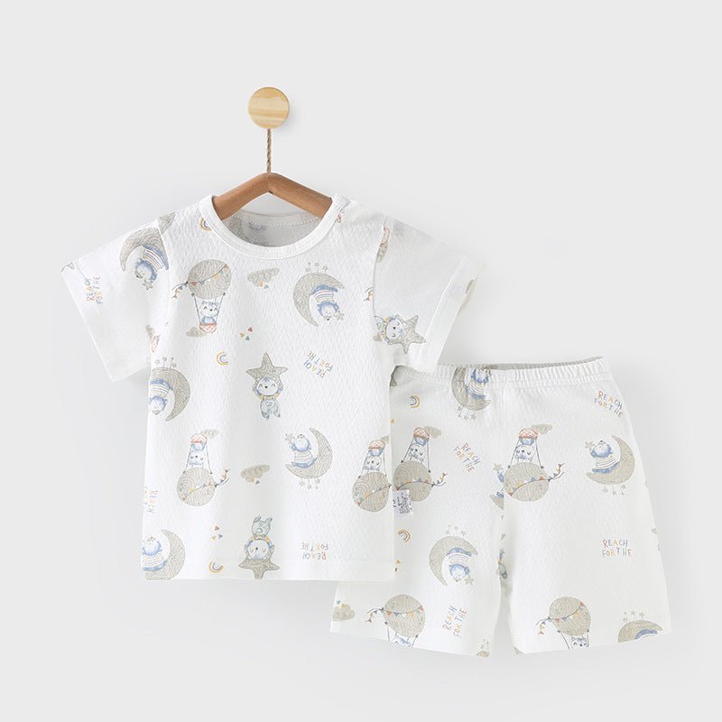 Baby Homewear Pajamas Pure Cotton Thin - Eshtree