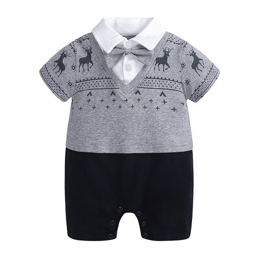 Baby Romper Gentleman Baby Jumpsuit - Eshtree