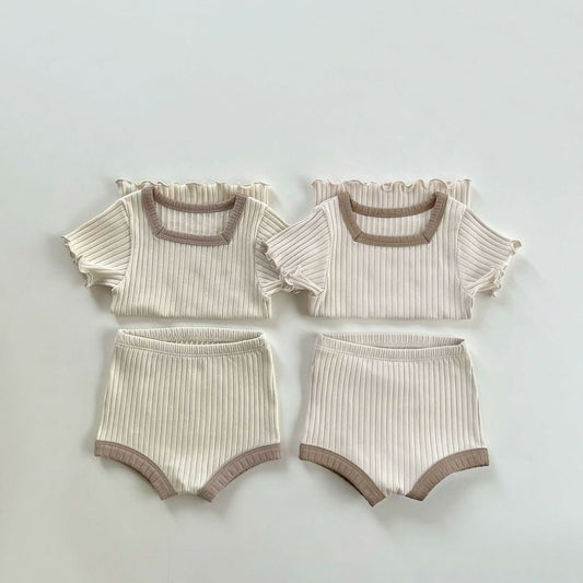 Baby Summer Short Sleeve Shorts Suit - Eshtree