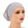 Pure Color Modal Wide-brimmed Mercerized Cotton Stretch Sleeve Cap