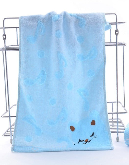 Bamboo Fiber Kitten Face Bath Towels - Eshtree