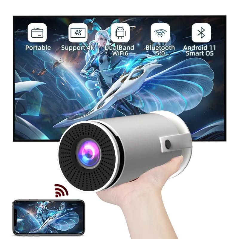 Barrel Machine Hy300 Smart AnzhuoHD Projection Screen Home Recommend Projector - Eshtree
