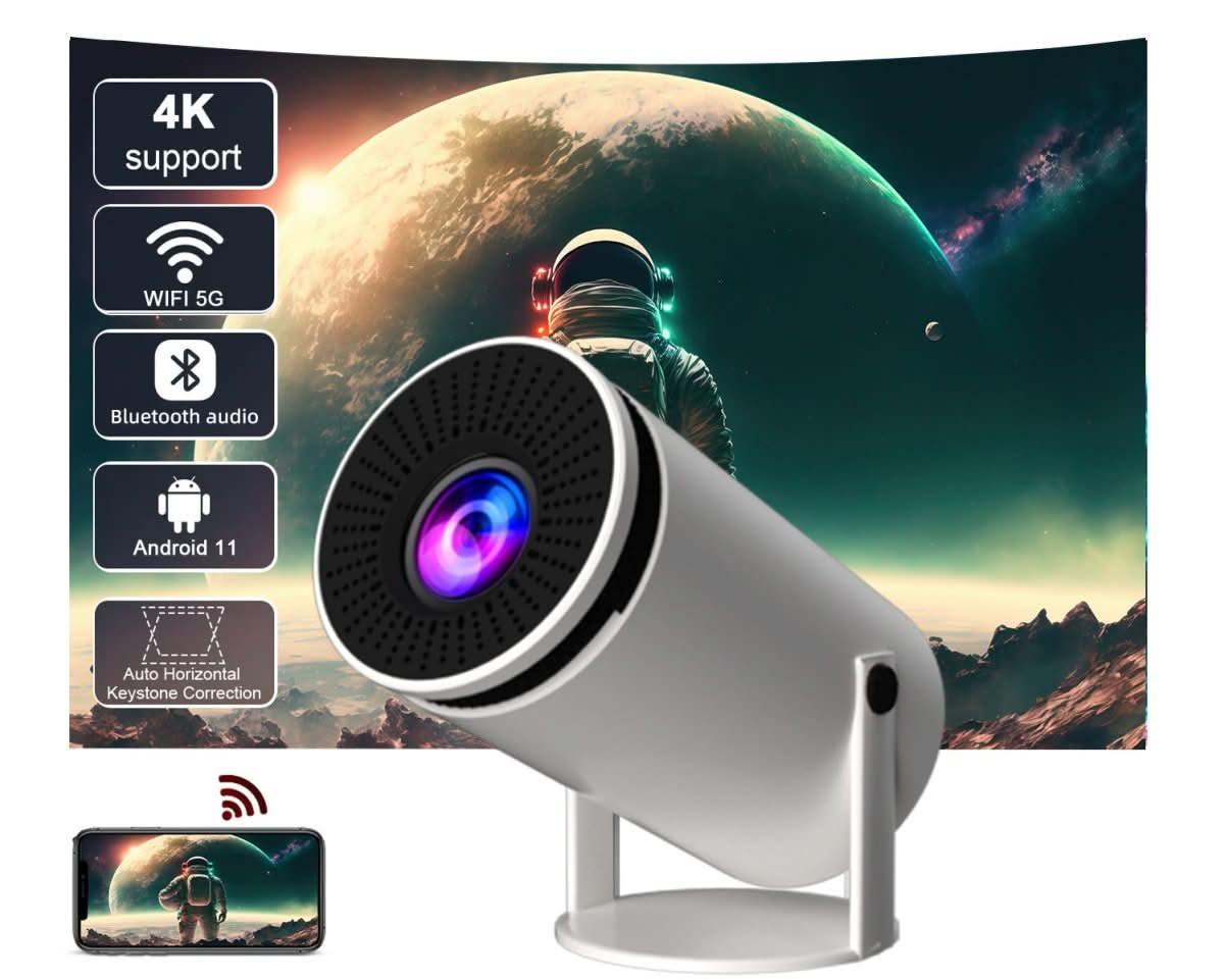 Barrel Machine Hy300 Smart AnzhuoHD Projection Screen Home Recommend Projector - Eshtree