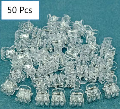 Transparent Cute Princess Hairpin Claw Clip