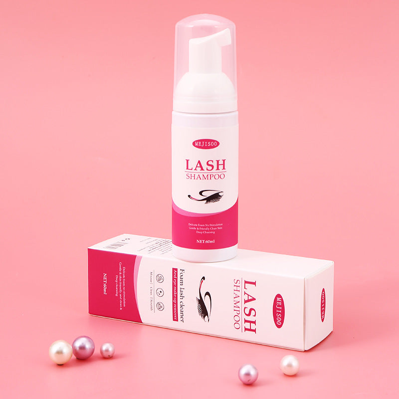 LASH SHAMPOO Mousse Eyelash Cleaning Solution