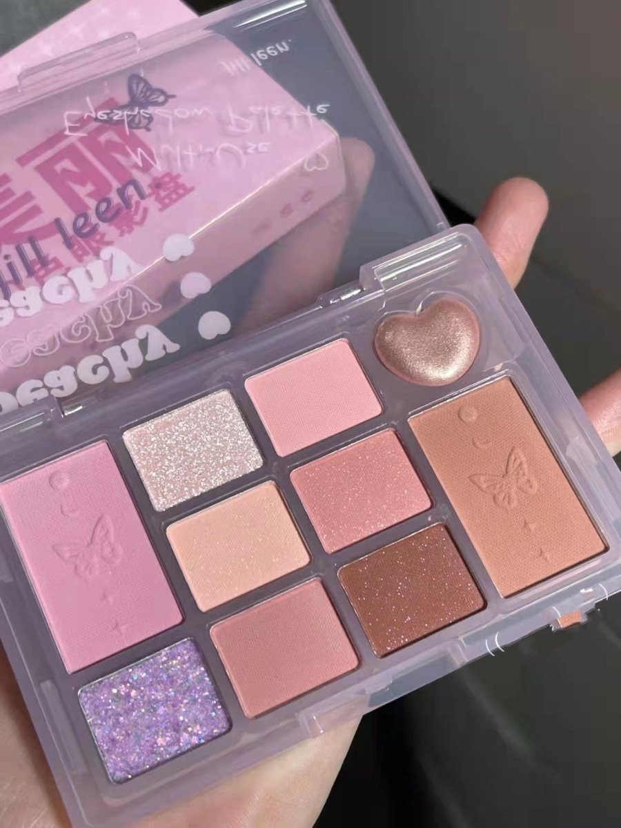 Beautiful Eye Shadow Plate Makeup Twelve Color Earth Tone - Eshtree