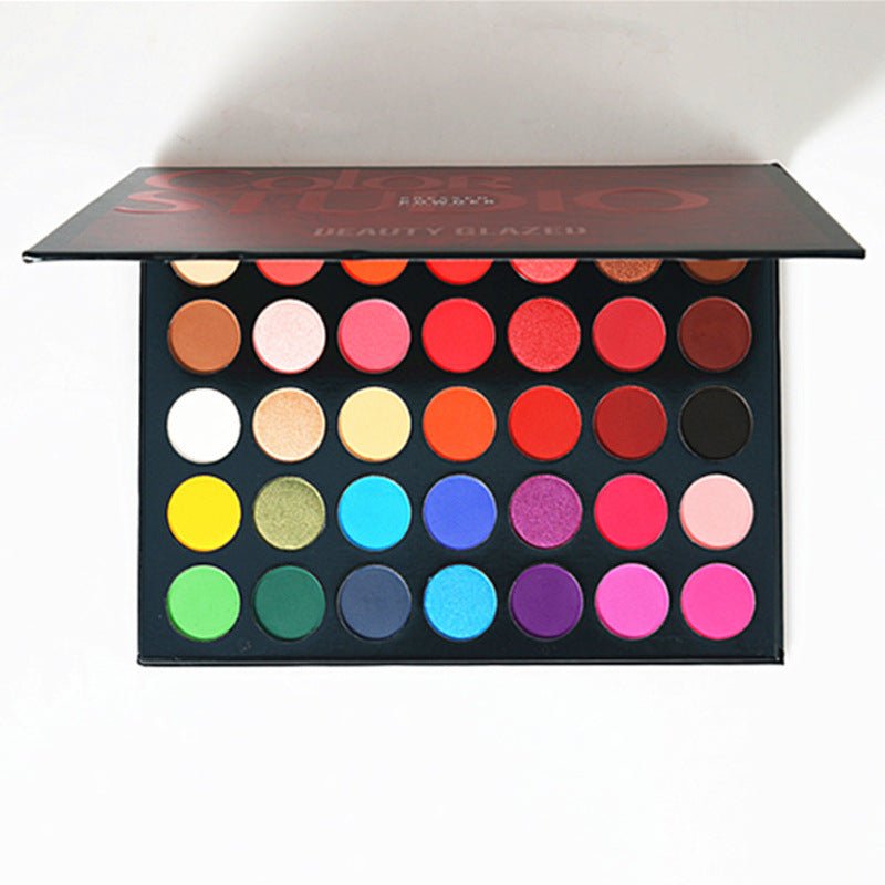 Beauty Glazed 35 Color Studio High Gloss Matte Eye Shadow - Eshtree