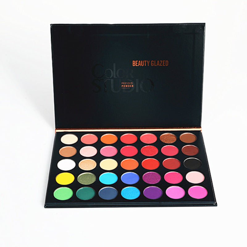 Beauty Glazed 35 Color Studio High Gloss Matte Eye Shadow - Eshtree
