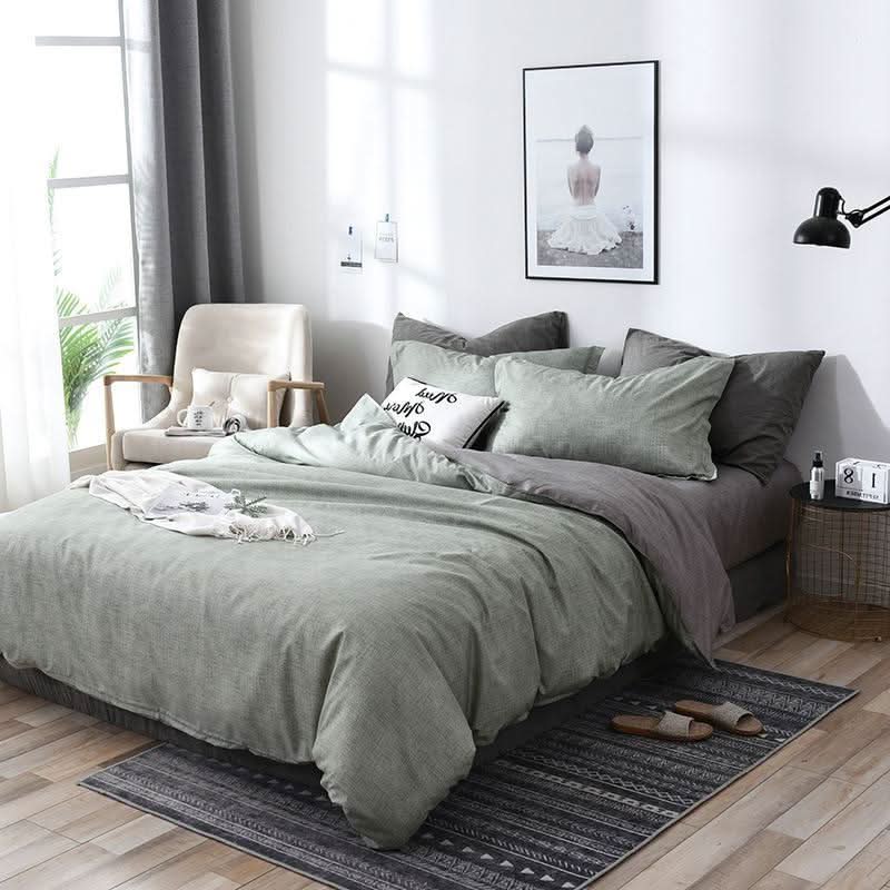 Bed sheets set quilt duvet cover bedding 4 sets - Eshtree