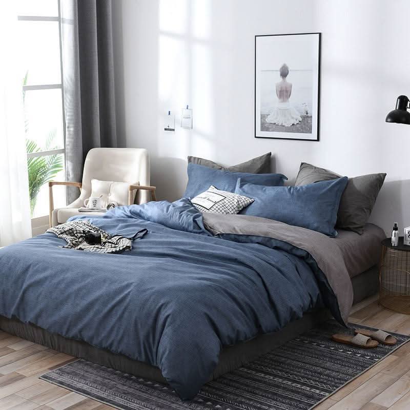 Bed sheets set quilt duvet cover bedding 4 sets - Eshtree