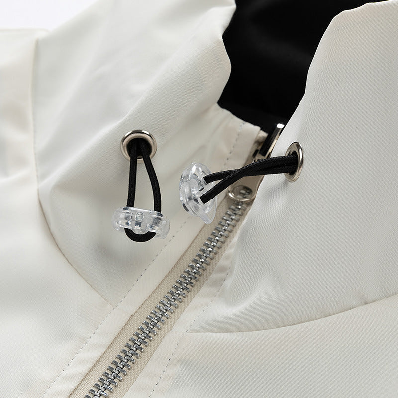 Double-sided Autumn Stand Collar Jacket For Men