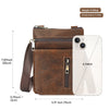 Retro First Layer Cowhide Crazy Horse Leather Crossbody Bag