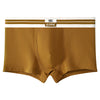 New Men's Underwear Pure Color Cotton Mid-waist Underwear
