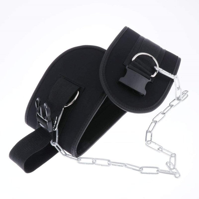 Belt Men's Pull - up Single Parallel Bars Gym Increased Barbell Disk Weight - bearing Auxiliary Equipment Equipment - Eshtree