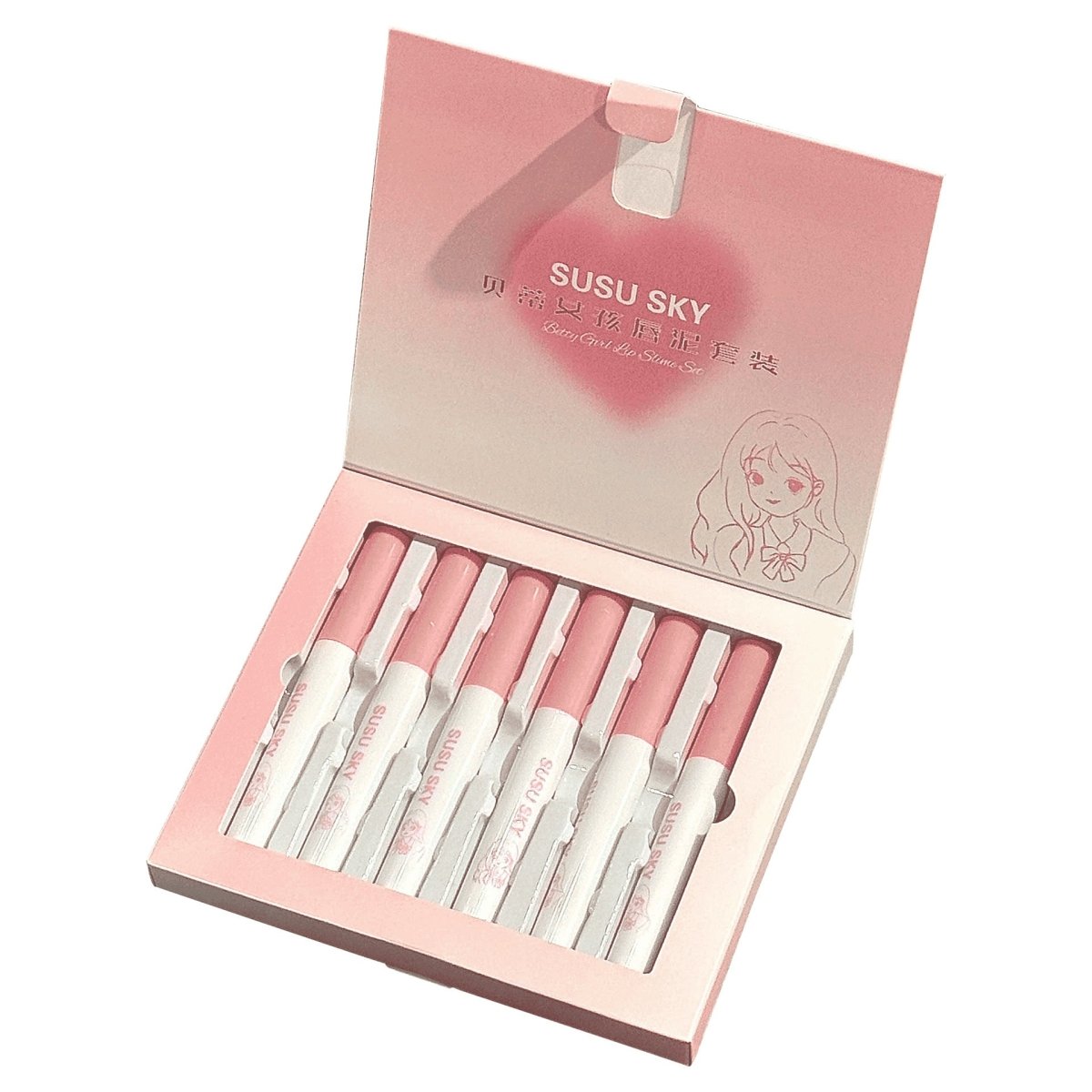 Betty Girl Lip Mud Suit Lasting - Eshtree