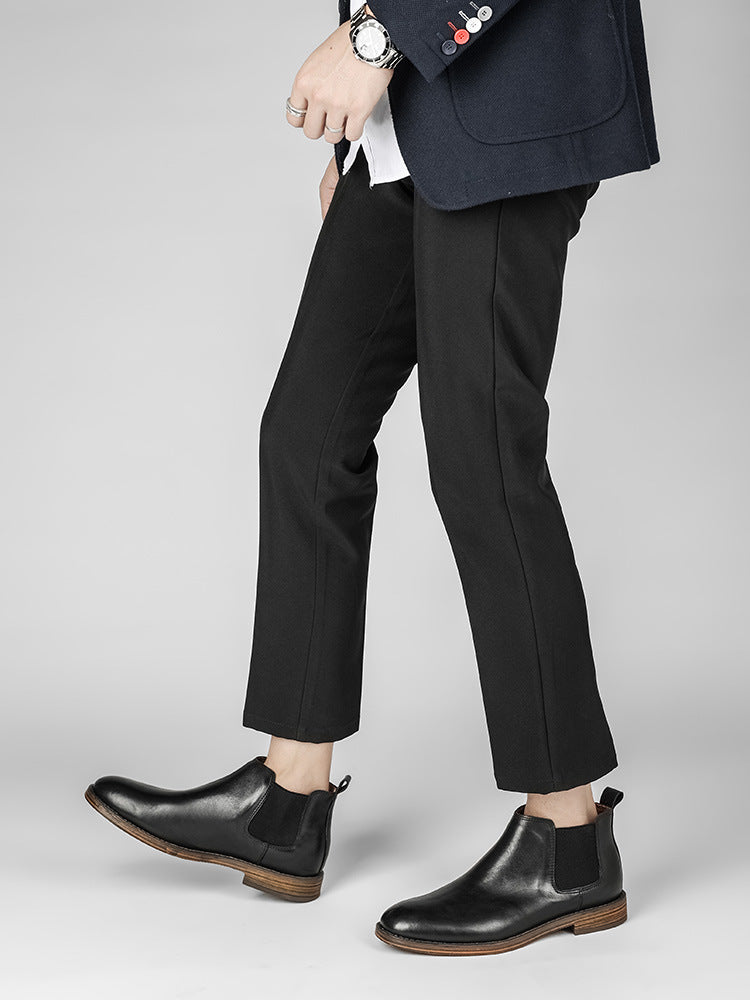 Men's Fashion Top Leather Martin Boots