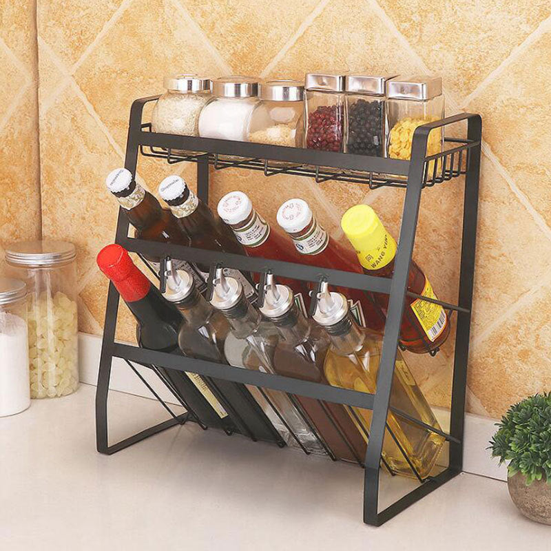 Multi  Functional Three  Layer Seasoning Rack