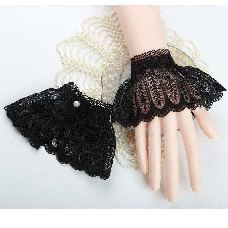 Women's Fashion Personalized Lace Hollow Crocheted Gloves