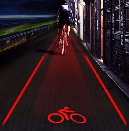 Bicycle laser taillight - Eshtree