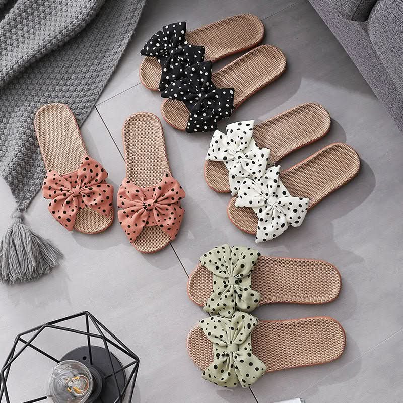 Big Bow Slippers Home Non - Slip Slippers - Eshtree