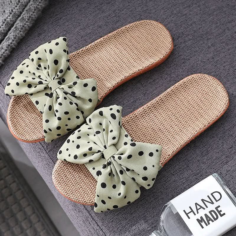 Big Bow Slippers Home Non - Slip Slippers - Eshtree