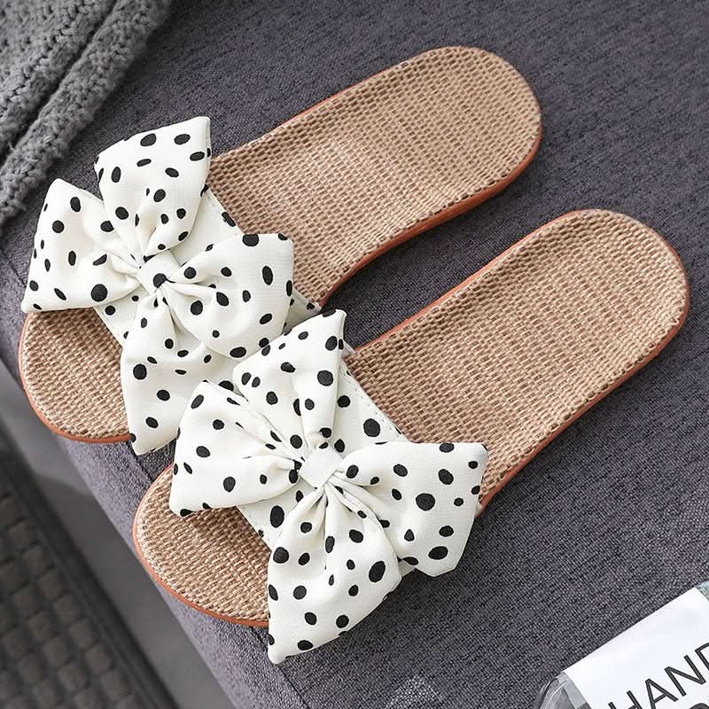 Big Bow Slippers Home Non - Slip Slippers - Eshtree