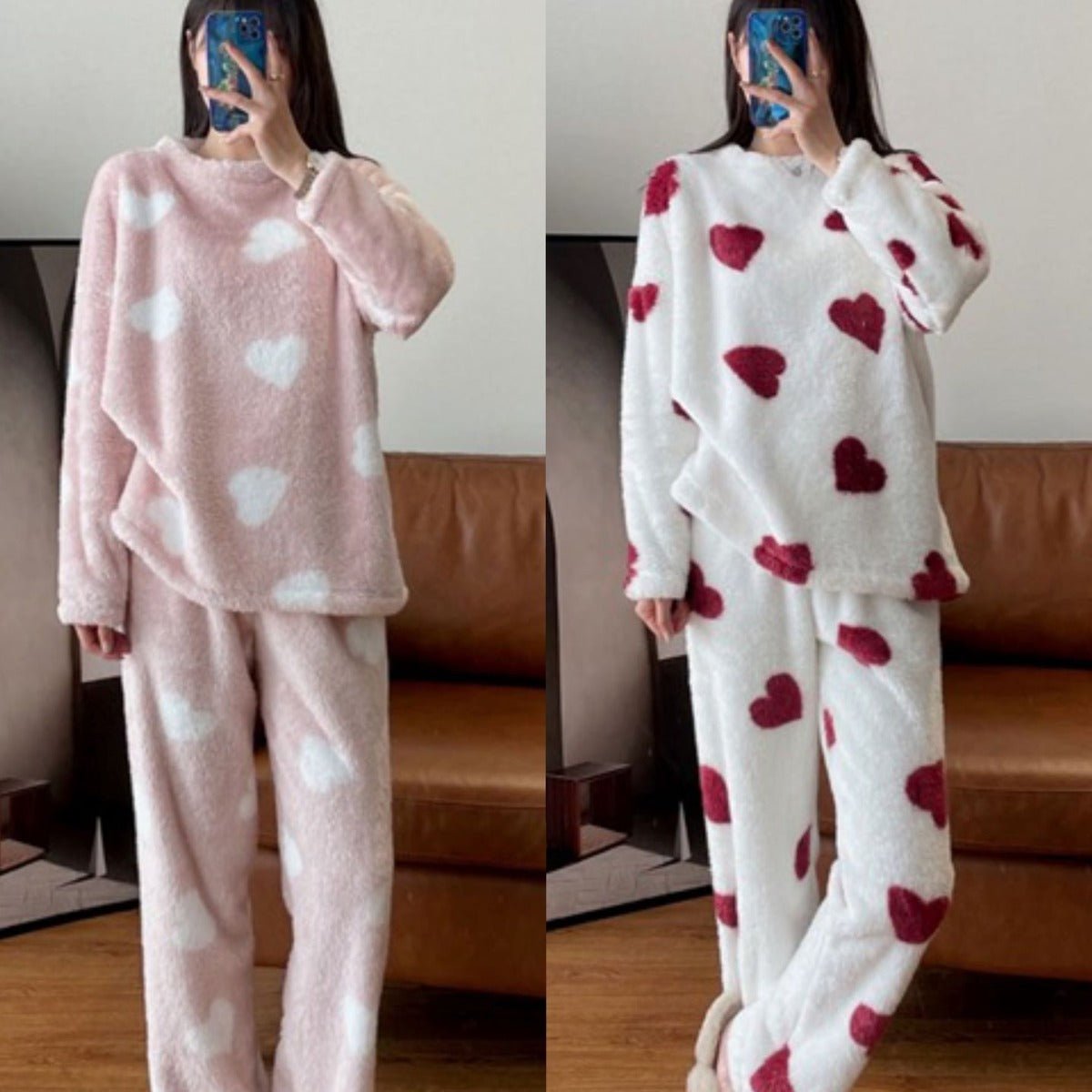 Big Love Loose - fitting Women's Pajamas Homewear Suit - Eshtree