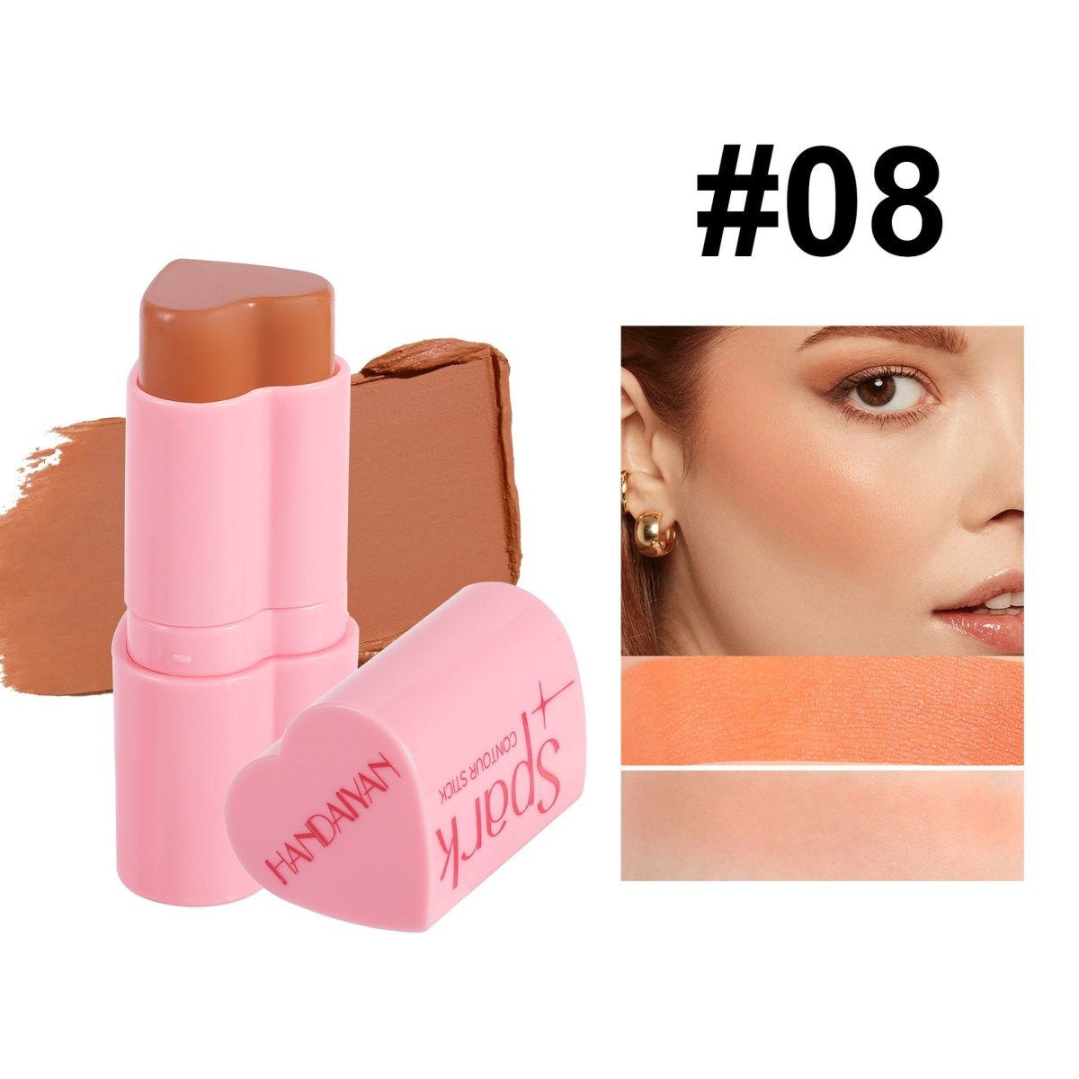 Blusher Highlighter Facial Brightening Contour Stick - Eshtree
