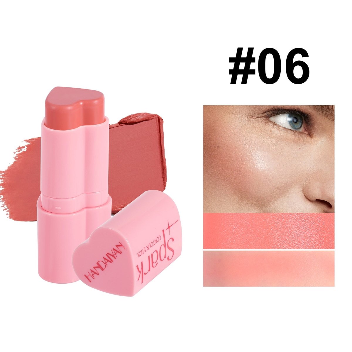 Blusher Highlighter Facial Brightening Contour Stick - Eshtree
