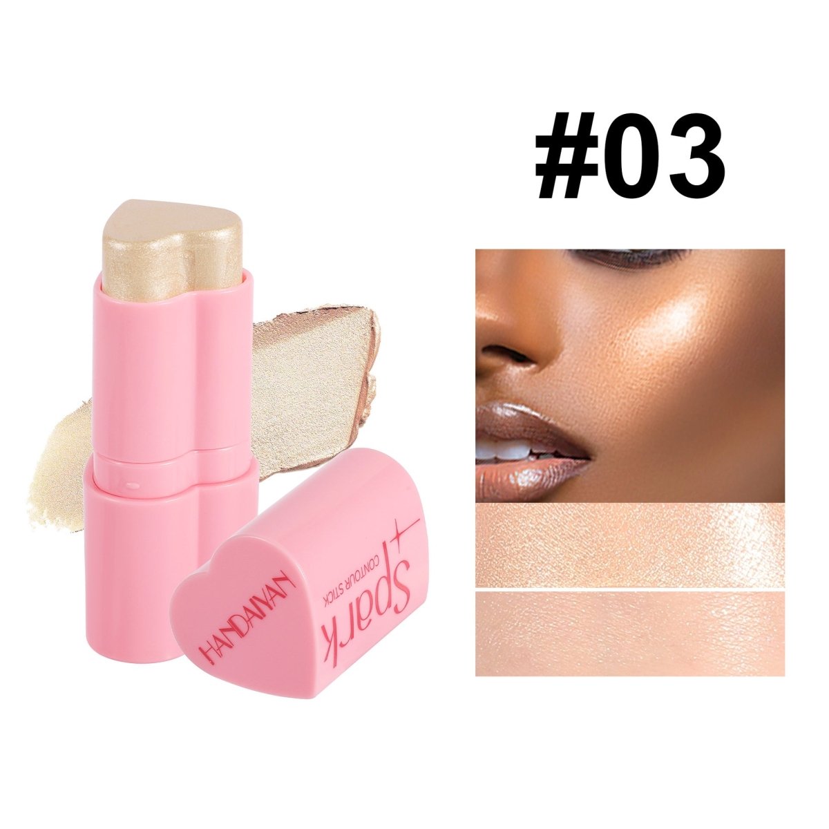 Blusher Highlighter Facial Brightening Contour Stick - Eshtree