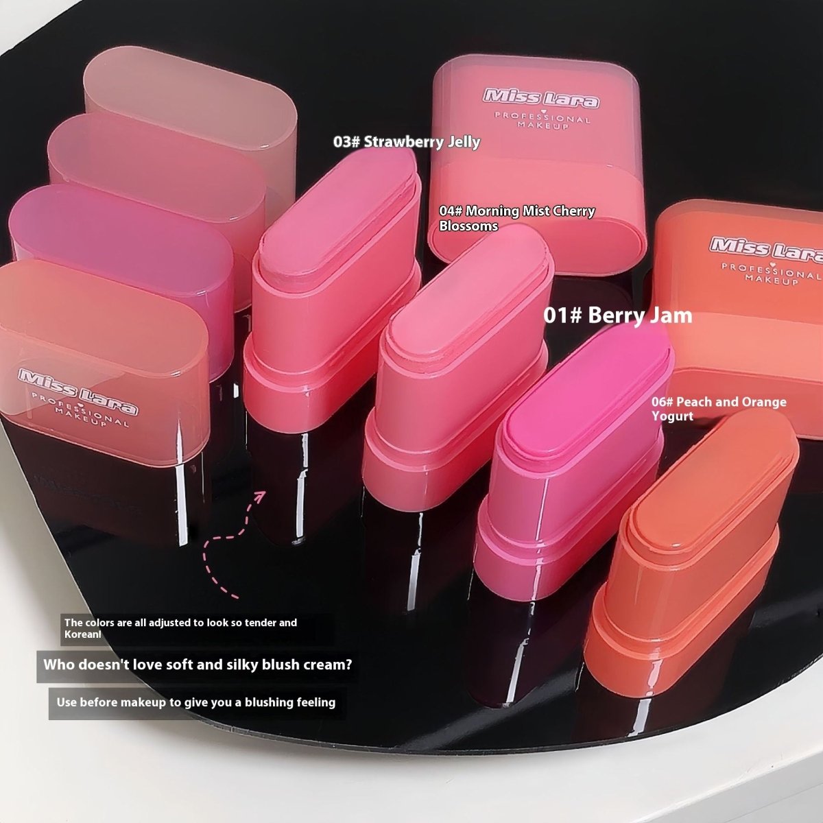 Blusher Natural Nude Makeup Repair Brightening Vigorous Girl Expansion Contractive Color - Eshtree