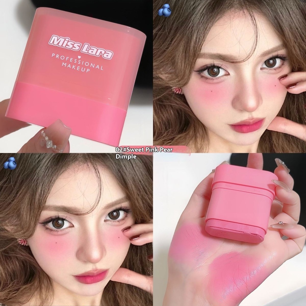 Blusher Natural Nude Makeup Repair Brightening Vigorous Girl Expansion Contractive Color - Eshtree