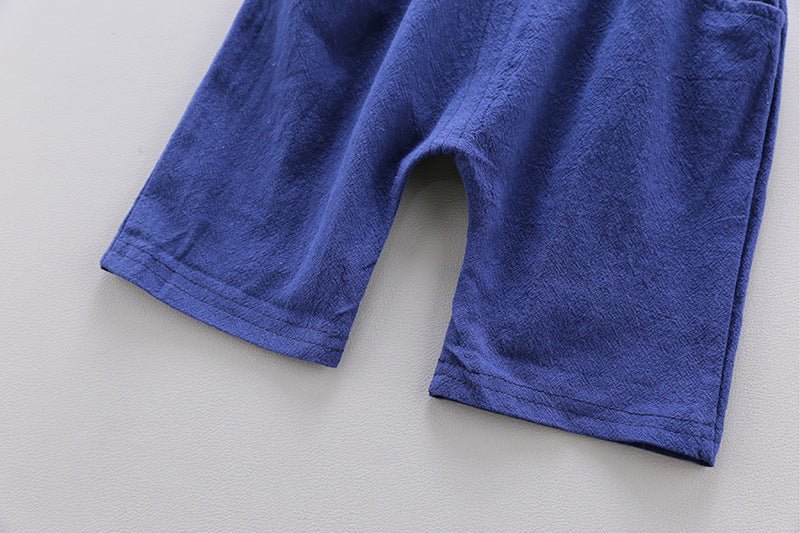 Boy baby infant child suit shirt short sleeve suit - Eshtree