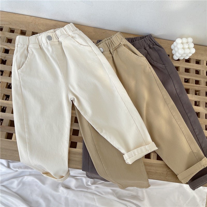 Boys And Girls Pants Harem Pants Loose Casual - Eshtree
