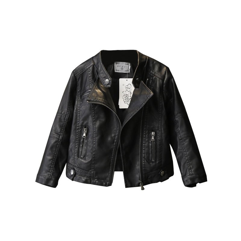 Boys And Girls Warm And Trendy Leather Jackets - Eshtree