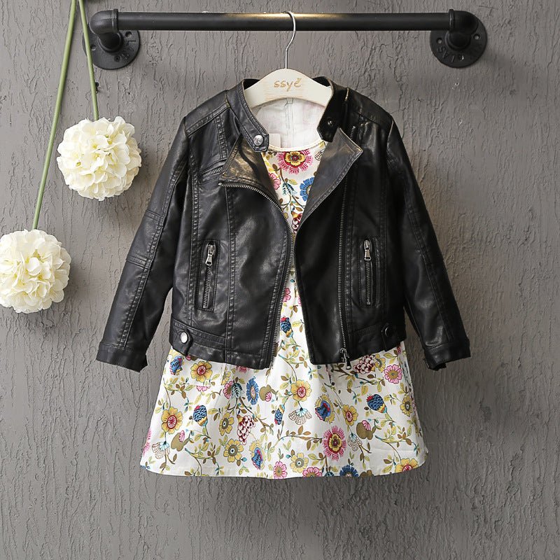 Boys And Girls Warm And Trendy Leather Jackets - Eshtree
