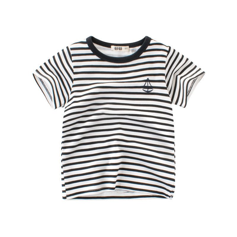 Boys' Cotton Kids Striped T-Shirt - Eshtree