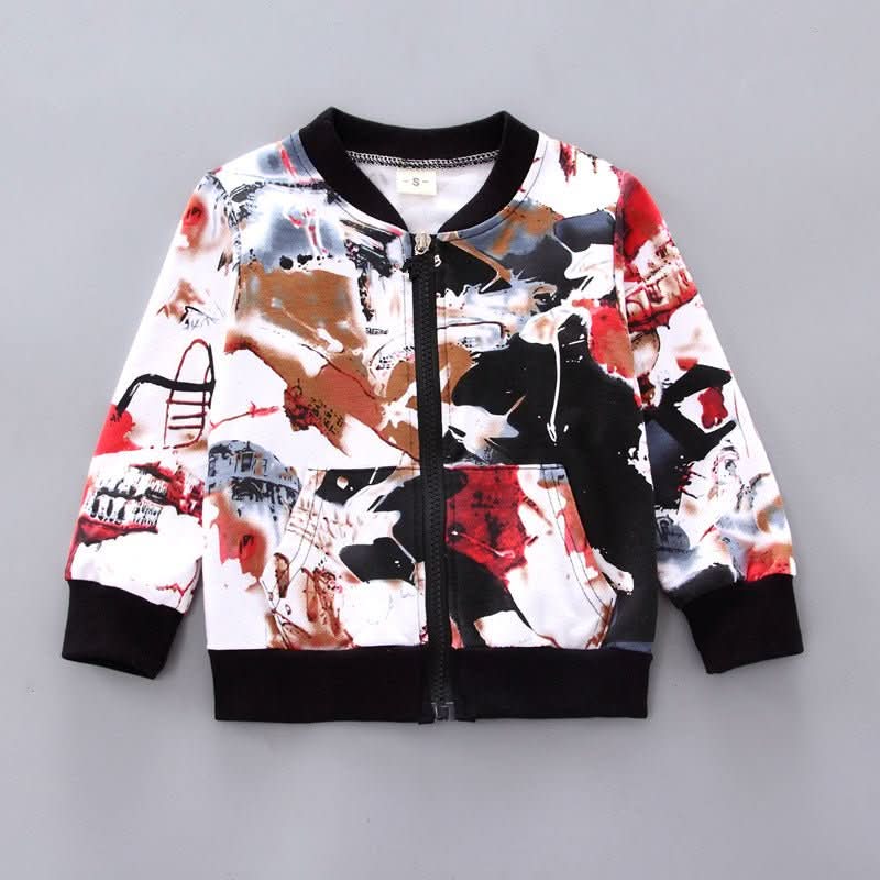 Boys Handsome Autumn And Winter Clothes Three - Piece Kid Clothes - Eshtree