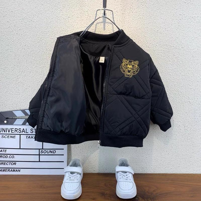 Boy's Light And Thin Cotton Jacket New Thick Coat - Eshtree