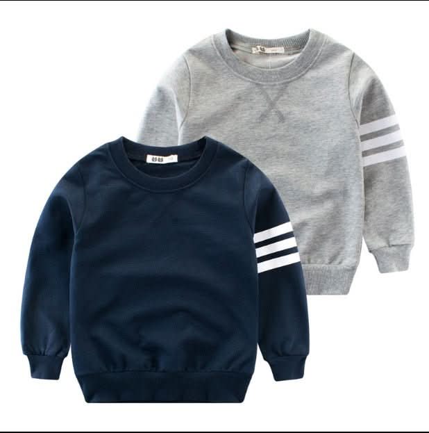Boy's long sleeve round neck pullover - Eshtree