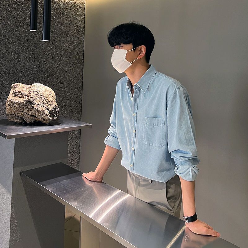 Boys Workwear Long Sleeve Shirt Coat - Eshtree