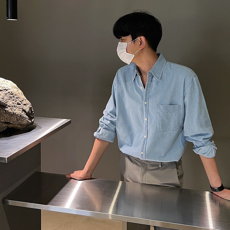 Boys Workwear Long Sleeve Shirt Coat - Eshtree