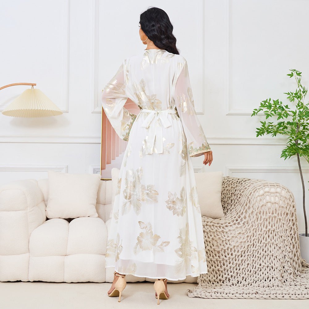 Bronzing Muslim Dubai Tourist Dress - Eshtree