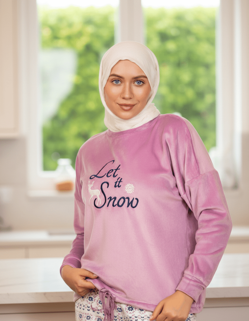 بيجامة حريمي بتصميم مميز وعصرية - Eshtree