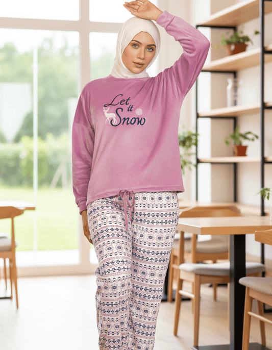 بيجامة حريمي بتصميم مميز وعصرية - Eshtree